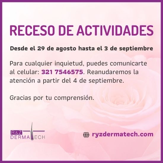 Vacaciones RyZ Dermatech
