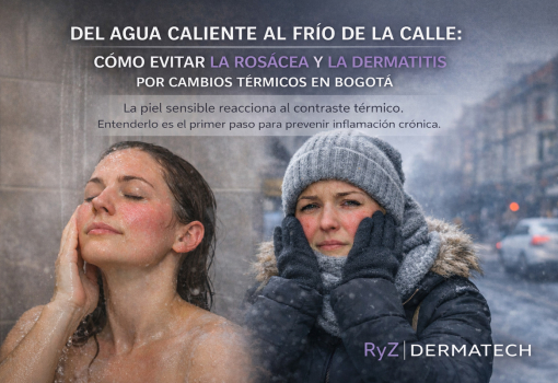 Rosácea, Dermatitis y Frío en Bogotá