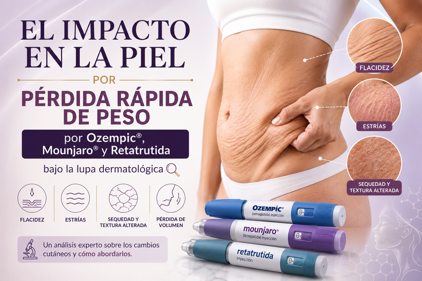 El Impacto en la Piel de la Pérdida Rápida de Peso